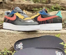 可撕设计+未缝制 Swoosh ！全新 AF 1 Low “BHM” 可玩性极强