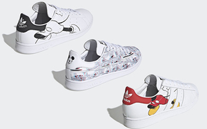 可爱米奇插画！Disney x adidas 全新联名系列即将发售