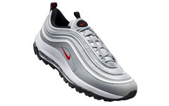 经典银子弹配色加持！全新 Air Max 97 Golf “Silver Bullet” 下周发售