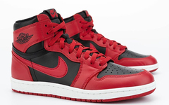 限量 23000 双！Air Jordan 1 Hi 85 “Varsity Red” 实物美照释出