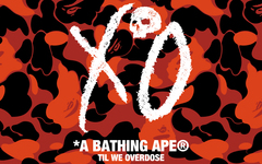 黑红迷彩图案！BAPE® 与 The Weeknd 个人品牌 XO 再度推出联名系列