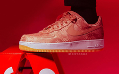 丝绸系列最后一位成员？！CLOT x Air Force 1 “玫瑰金” 你期待吗？