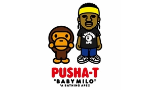 携手人气歌手 Pusha-T ！ A BATHING APE® 将推出全新联名