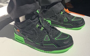 Off-White x Nike 神秘新作曝光！黑绿配色你觉得如何？