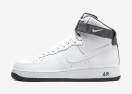 高街时尚气质尽显！全新 Air Force 1 Hi 小白鞋即将发售