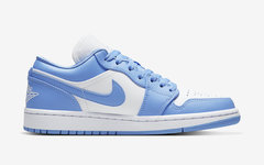 酷似 Nike SB 联名！ Air Jordan 1 Low “UNC” 首度曝光