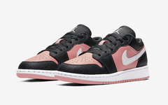 适合春季上脚！小姐姐专属 Air Jordan 1 Low  “Pink Quartz” 即将登场