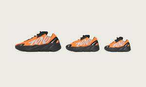 国内发售信息释出！Yeezy Boost 700 MNVN “Orange”下月发售！