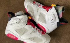 Air Jordan 6兔八哥细节近赏，似乎也是不错的春季穿搭