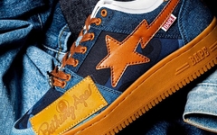 复古气质浓郁！BAPESTA 推出全新 Patchwork Denim 设计