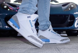 是你的本周必入吗？Air Jordan 3 “UNC” 帅到犯规