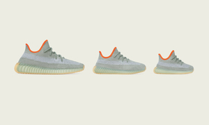 全家族尺码登场！Yeezy 350 V2 “Desert Sage” 月底亮相