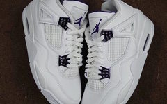 Air Jordan 4“Court Purple” 首次曝光！气质相当清新高级