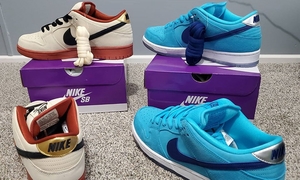 奶油白与经典蓝你选哪个？Nike SB Dunk Low 两款全新配色释出