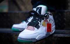 最新上脚美照曝光！Air Jordan 4 “Rasta” 外观表现不俗