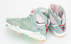 毛茸茸相当讨喜！Air Jordan 7 “Hare 2.0” 近赏