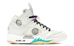 第三款 Off-White x Air Jordan 5 联名现身！与渲染图相似！