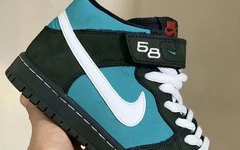 人气配色灵感！全新 Nike SB Dunk Mid “Griffey” 气质不俗