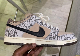 Travis Scott 晒出 Nike SB Dunk Low 早期样品！