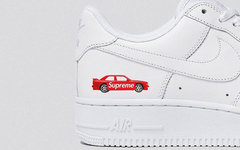 box logo 变成小汽车！Supreme x Nike Air Force 1 还能这么玩