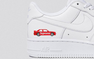 box logo 变成小汽车！Supreme x Nike Air Force 1 还能这么玩