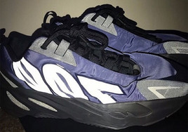 神秘紫色颜值极高，YEEZY BOOST 700 MNVN新配色样品曝光