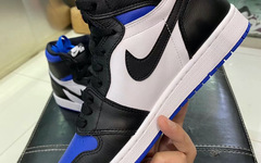 穿搭效果不错？Air Jordan 1新皇家蓝细节近赏