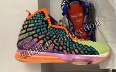 依旧“花里胡哨”，Nike LeBron 17 “What The”初赏