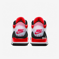 后跟 logo 成最大亮点！全新 Air Jordan 3 “Fire Red” 渲染图释出！