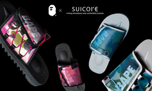 炫彩变换效果有点酷！BAPE® x SUICOKE 联名系列释出！