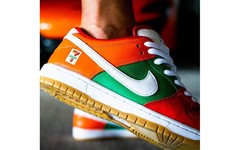 实物上脚曝光！7-11 x Nike SB Dunk Low 颜值不俗！