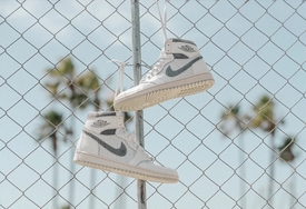 超奢华改造！这双 Air Jordan 1 元年白灰配色定制版你心动了吗？