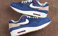 限量 6800 双！DENHAM x Nike Air Max 1 联名首次曝光！