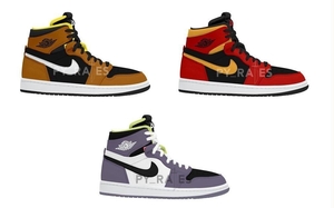 3 款全新 Air Jordan 1 Zoom 曝光！定档 2021！