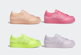 半透明鞋面+果冻质感鞋底！这四双 adidas Superstar Jelly 你心动了吗？