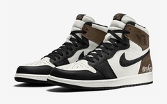 神似TS联名？Air Jordan 1全新黑摩卡配色亮相