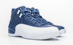 经典复古午夜蓝，Air Jordan 12 “Indigo”细节近赏