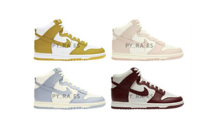 4 款女生专属 Nike Dunk High 曝光！ 明年登场！