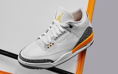 发售日期曝光！Air Jordan 3 “Laser Orange” 八月登场！