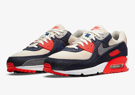 又一款联名首度曝光！Denham x Nike Air Max 90 今夏发售！