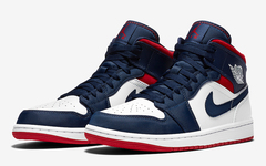 美国主题配色 Air Jordan 1 Mid 曝光！庆祝美国独立日！