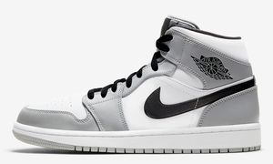 Dior 联名最佳平替！Air Jordan 1 Mid “Light Smoke Grey” 小范围补货！