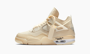 预售破 4000 元！Off-White x AJ 4 “Sail” 上架美国 SNKRS ！