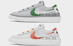 还有新联名！Sacai x Nike Blazer Low 系列明年登场！