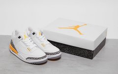 鞋盒也很绝！ Air Jordan 3 全新 “Laser Orange” 配色八月发布！