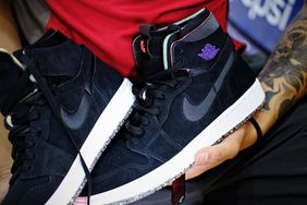 与渲染图完全不同！AJ 1 High Zoom “Court Purple” 实物首次曝光！