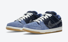 官图释出！Nike SB Dunk Low “Sashiko” 本周发售！