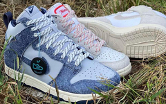 年底重磅！Notre x Nike Dunk High 首次曝光，颜值相当可以！