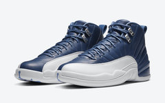 靛青皮革+银扣！这双全新的 Air Jordan 12 气质相当高级！