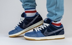 穿搭感依旧十足，Nike SB Dunk Low “Sashiko”全新上脚图亮相